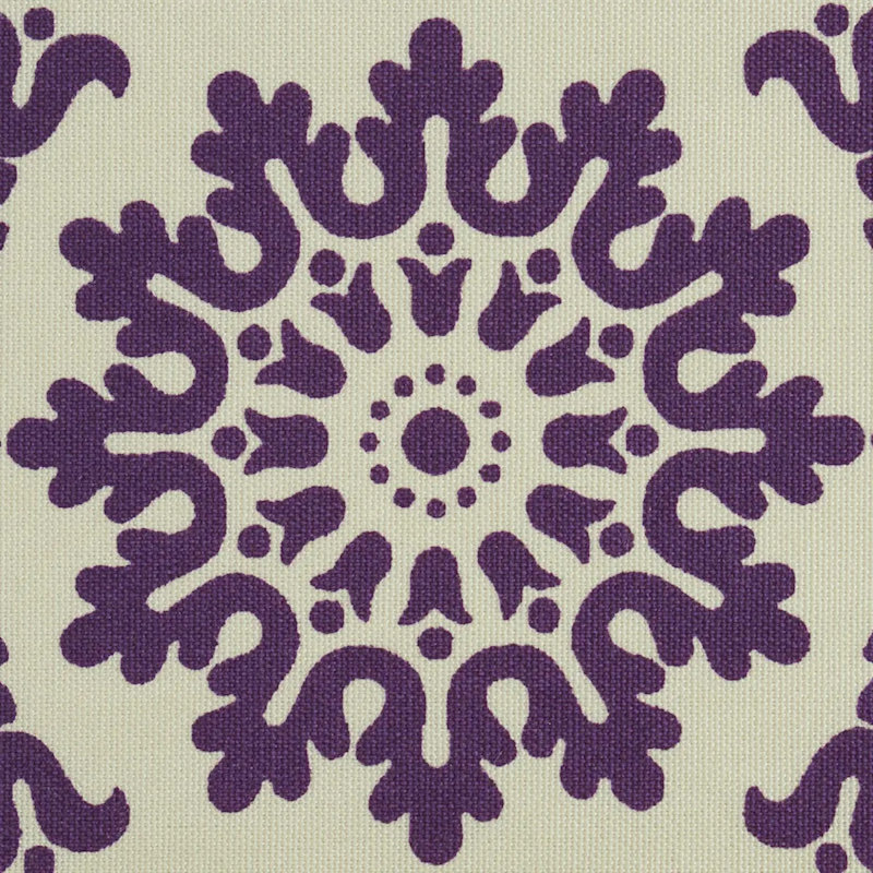 Schumacher x Jill Lasersohn Yvonne Tape, Aubergine