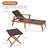 Tilbury Outdoor Chaise Lounge with Table