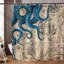 Rideau de douche Nautical Octopus Mermaid Funny Ocean Kraken-1534272391