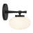 Barrow 1-Light Wall Sconce in Black-913666579