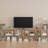 9-Cube Bookcases, Closed Back Bookshelf Storage Unit, Style Cabinet for Living Room Bedroom Office-916077978-916077979