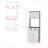 Pantry Cabinet Microwave Stand Warden, Kitchen