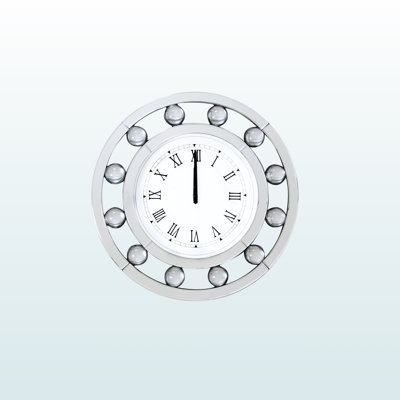 Nebula Mirrored Wall Clock