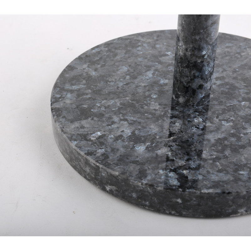 Ivy Bronx Natural Marble Upright Paper Towel Holder Stand Kitchen