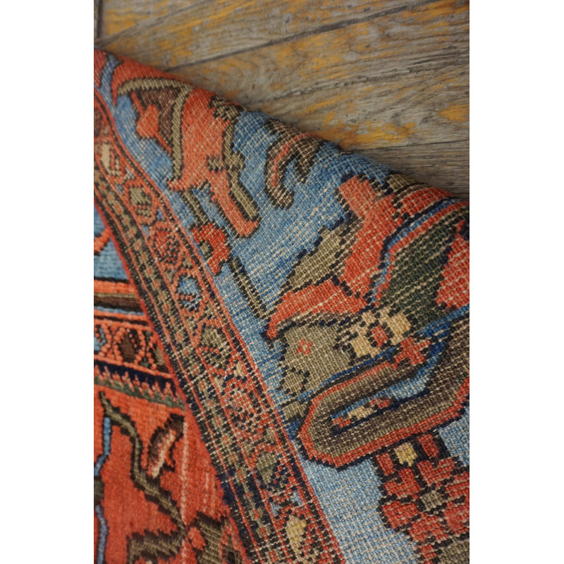 Hand Knotted Wool Floral Area Rug