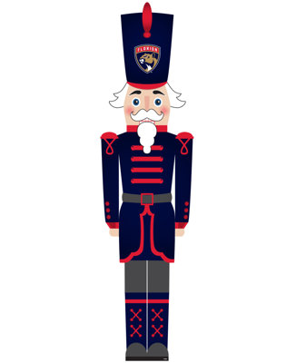 Florida Panthers 46" Nutcracker Leaner