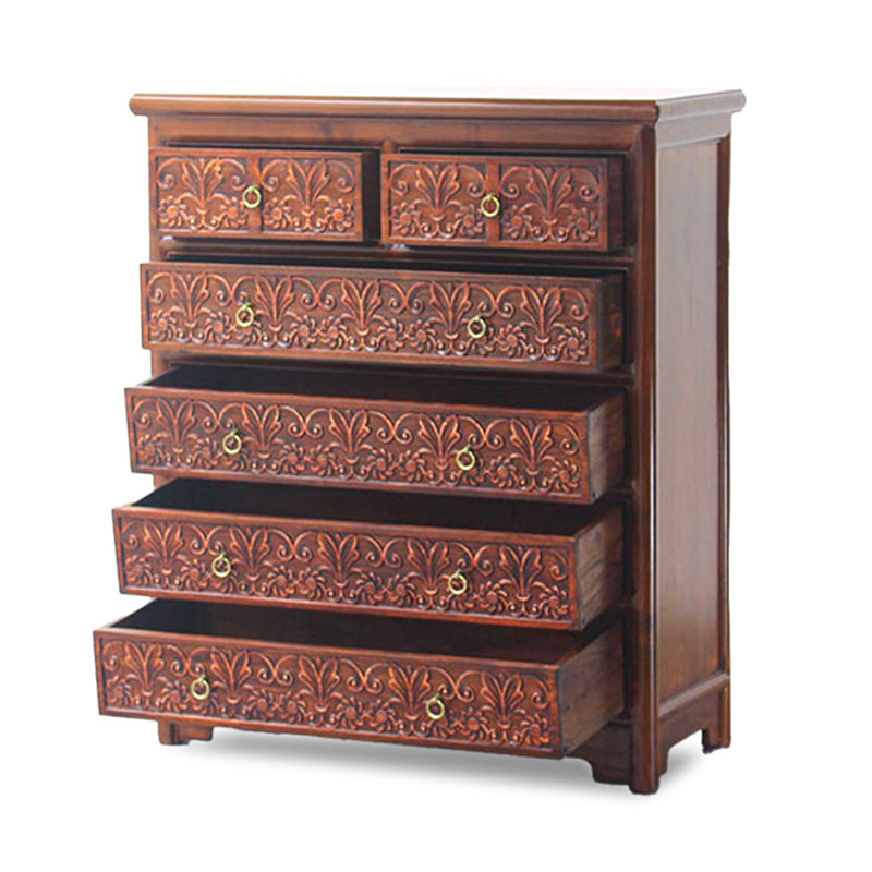 Commode d'appoint 35,43 po, Brun