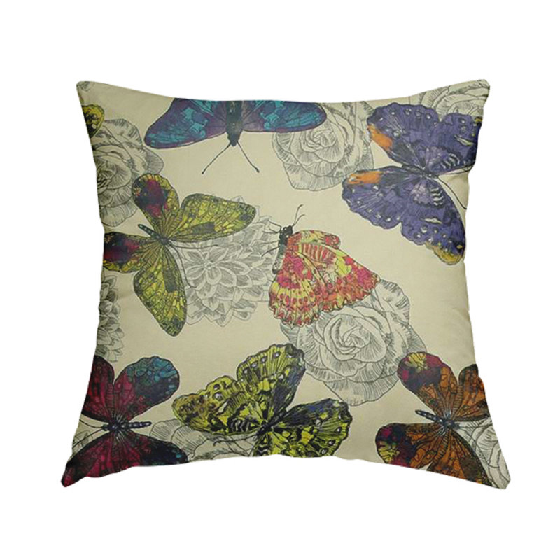 Venezia Abstract Square Cushion, 28 x 28 cm