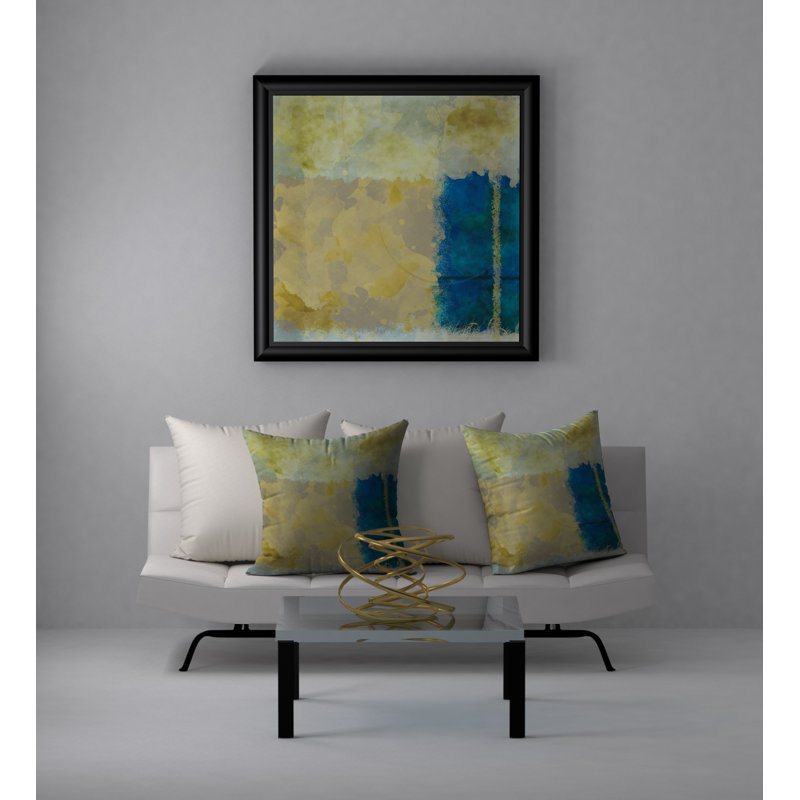 Housse de coussin carrée solide/insert, 24" X 24"