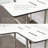 Reversible Wall Mount Folding Transfer Shower With Swing Down Legs