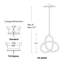 Vornado 1-Light LED Novelty Pendant-98375353