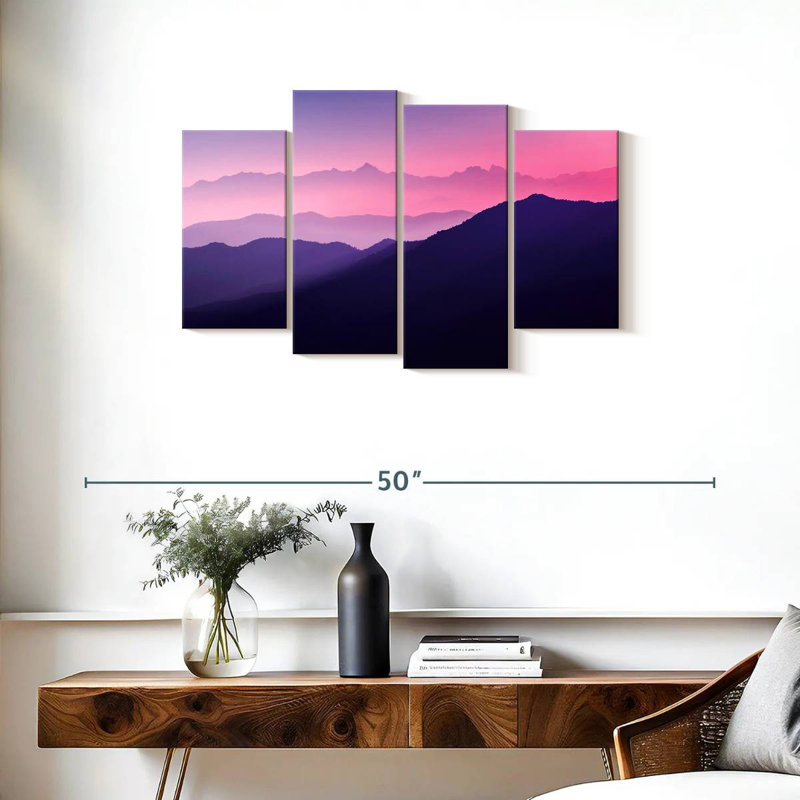 Kerrick Gradient Mountain, H 22 po x l 36 po