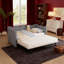 Lit de jour avec canapé-lit simple, avec port USB et adorable forme de vague-1490399289