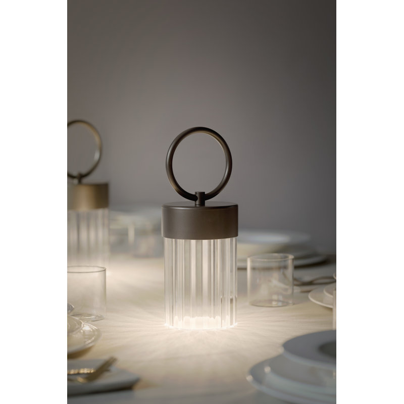 Claretta Battery Lamp, Bronze
