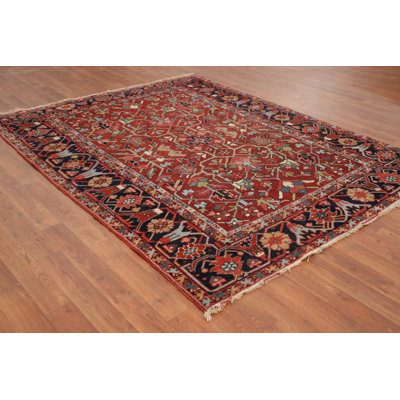 Pre-1900 Antique Vegetable Dye Traditional Rug 5x6