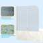 Mahnomen 56.1mm - 112.2mm W x 140mm H Hinged Semi-Frameless Tub Door with Clear Glass-165271307
