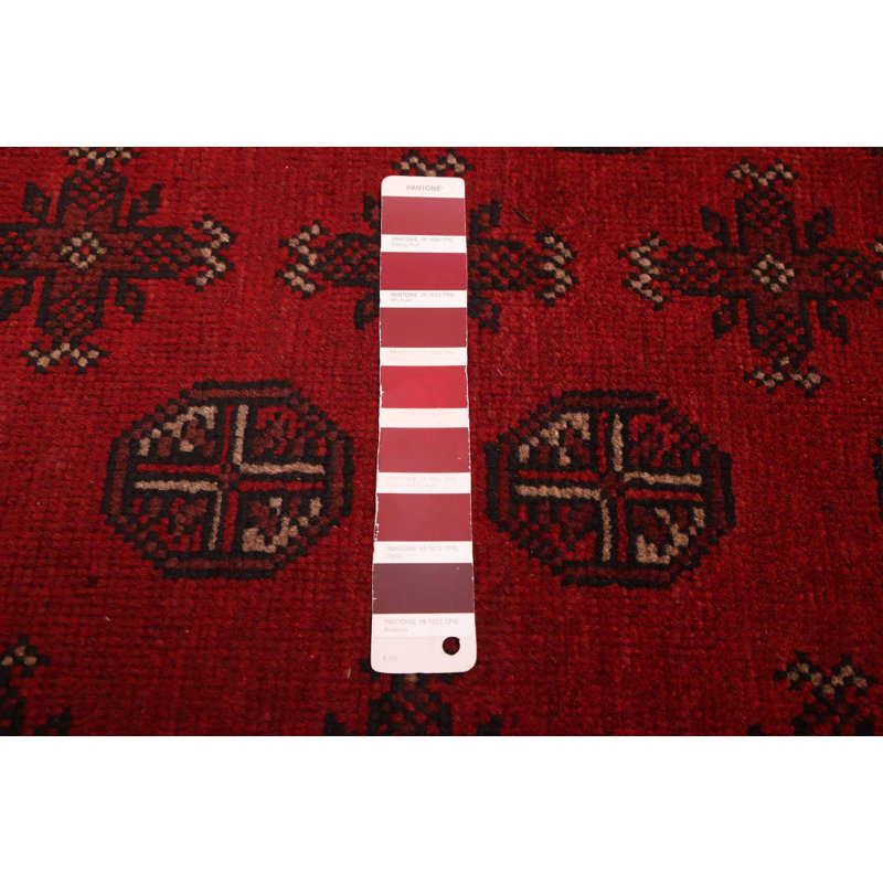 Tapis rouge Khal Mohammadi 6 pi 6 po x 9 pi 5 po