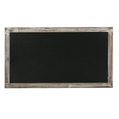 Wall Mounted Chalkboard, 19.7" x 35.4"