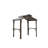 8×5FT Hardtop Grill Gazebo, Outdoor BBQ Gazebo W/Galvanized Steel Double Roof, Permanent Sun Shade Grill Canopy Shelter With 2 Side Shelves And Ceiling Hook For Patio Deck Yard Garden ()-124559521