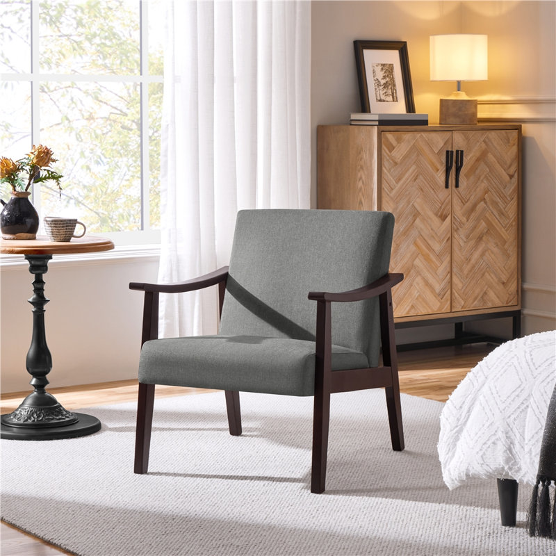 Akeara Upholstered Barrel Chair