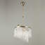 6 - Light Gold Crystal Pendant