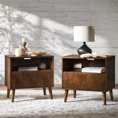 Iasiah 24" W Manufactured Wood Nightstand