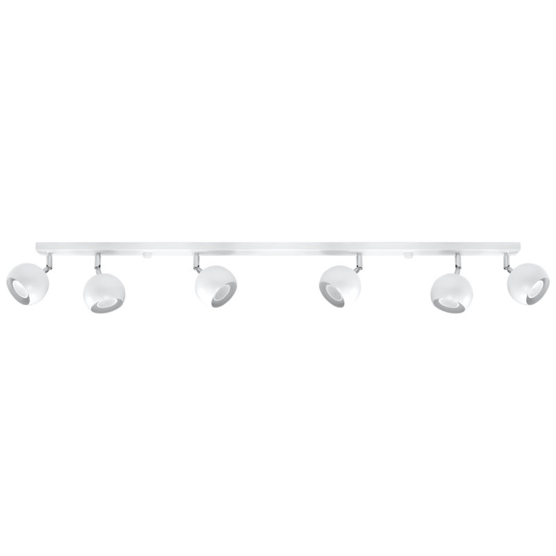 Caraballo Spotlight, White, 15cm H x 80cm W x 10cm D