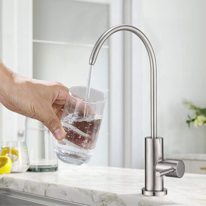 Kitchen Water Filter Faucet, Drinking Water Faucet, Brushed Nickel