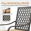 Tabourets de bar pivotants Outdoor Living