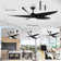 60'' Modern Ceiling Fan With Led Light And Remote Control, 5 Abs Blades