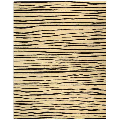 Nonia Hand Tufted Wool Pile Abstract Rug