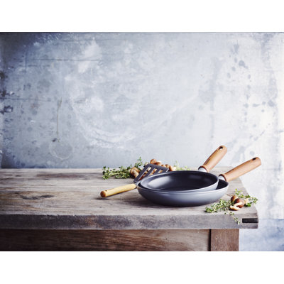 GreenPan Mayflower Pro Aluminium Non-Stick 20cm & 24cm Frying Pan & Slotted Turner Cookware Set