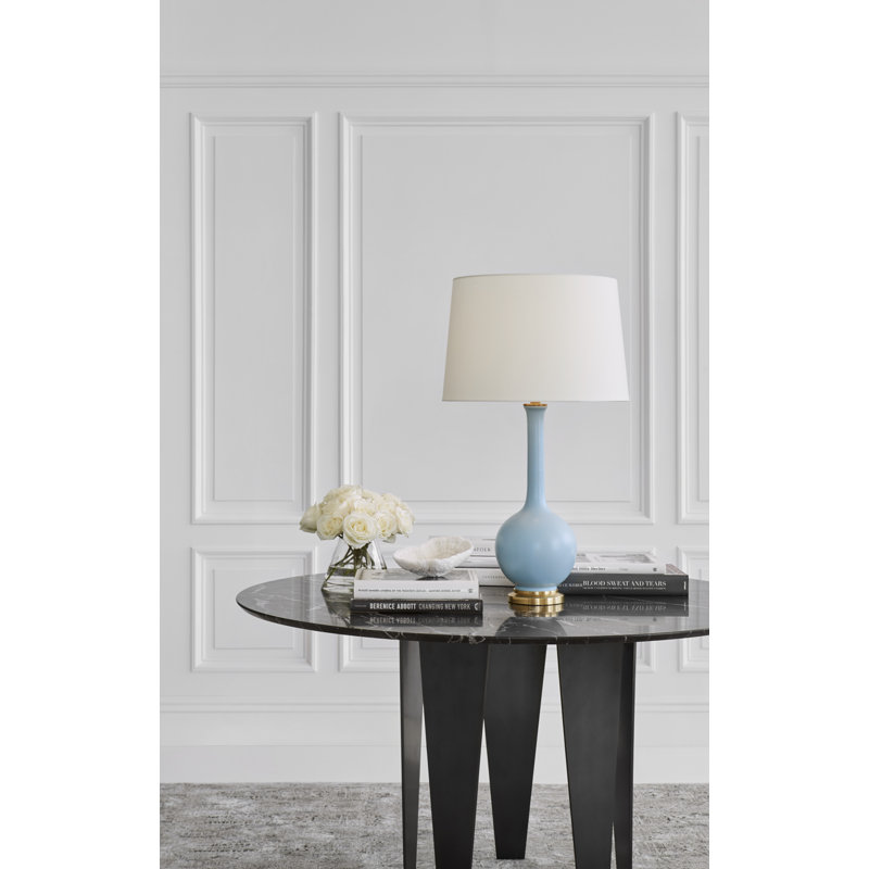 Coy Table Lamp, Matte Bronze
