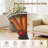 Space Heater For Indoor Use, 24Inch Portable Heater With Remote And Thermostat,3 Light Modes, 60°Oscillation, 12H Timer-119852849