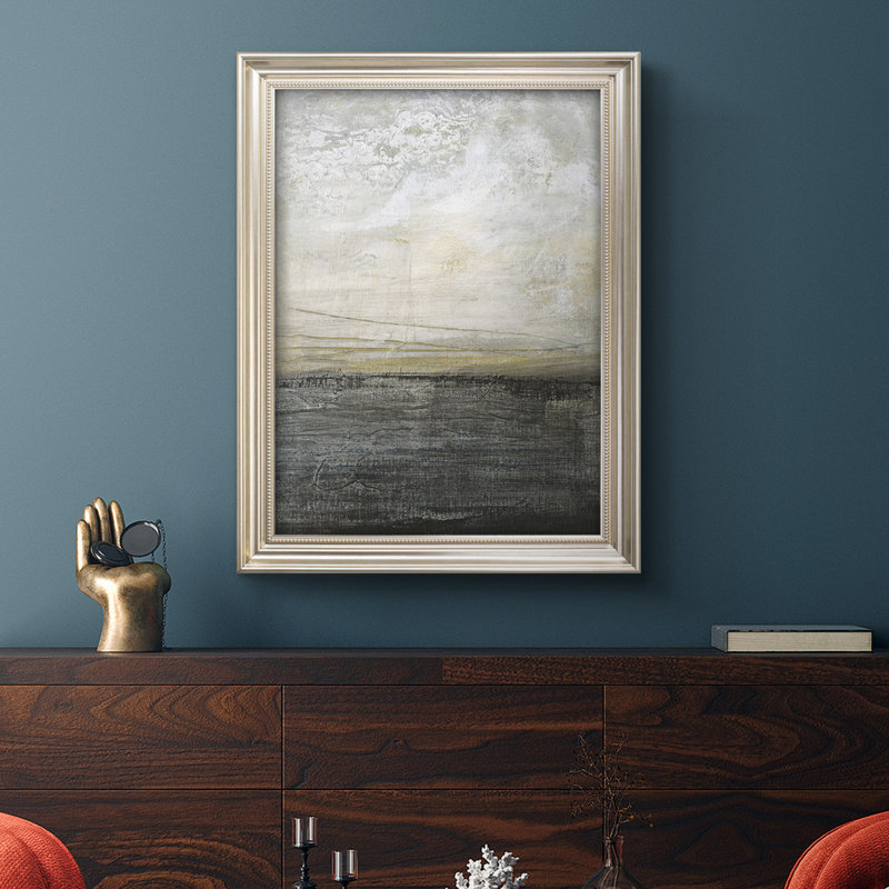«Misty Landscape», reproduction sur toile encadrée, L 21 po x H 25 po