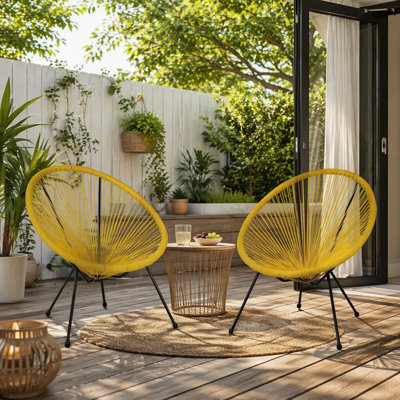 Ensemble de chaise longue de patio
