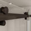 Porte de douche coulissante simple sans cadre l 59" x h 79" Halo-36554393