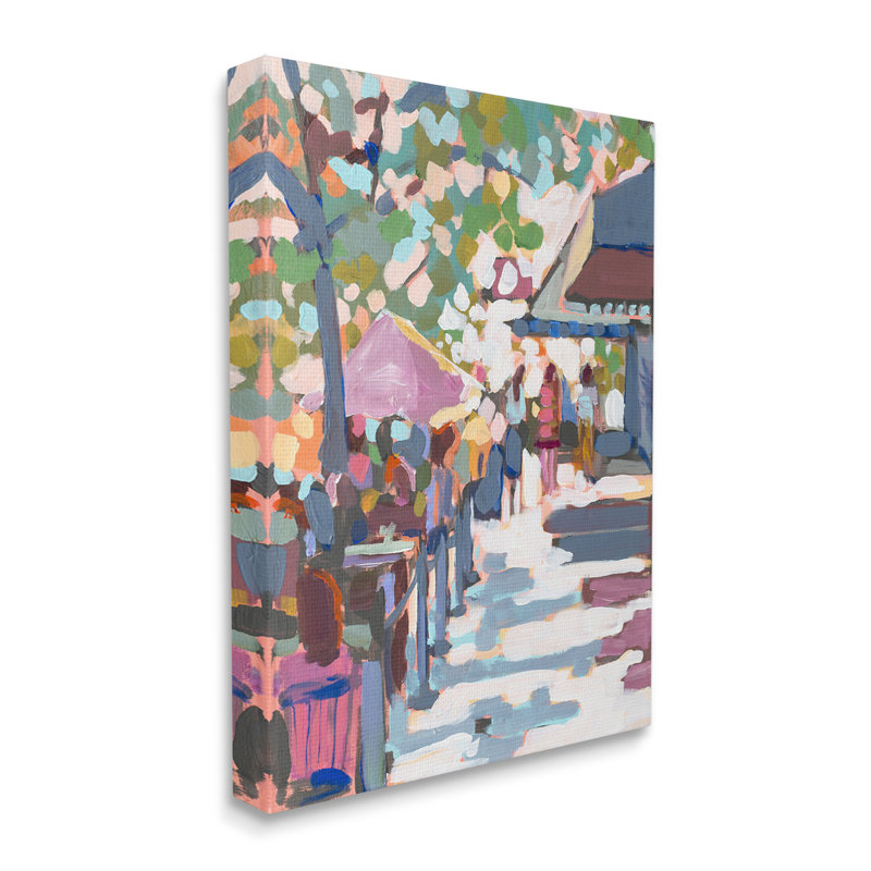 «Abstract City Market» par Jenny Westenhofer, H 30 po x l 24 po x P 1,5 po