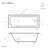 Voltaire 60" x 32" Alcove Bathtub-480615118