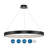 Anara 1 - Light LED Shaded Pendant-565461474-565461475