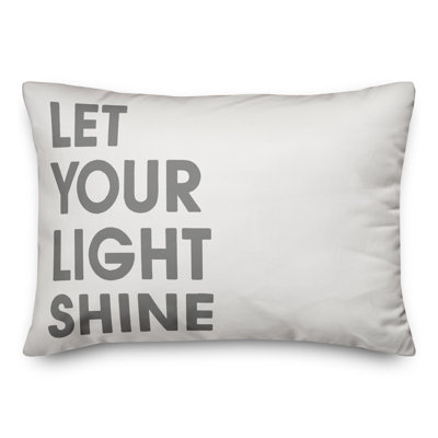 Housse de coussin rectangulaire en polyester 