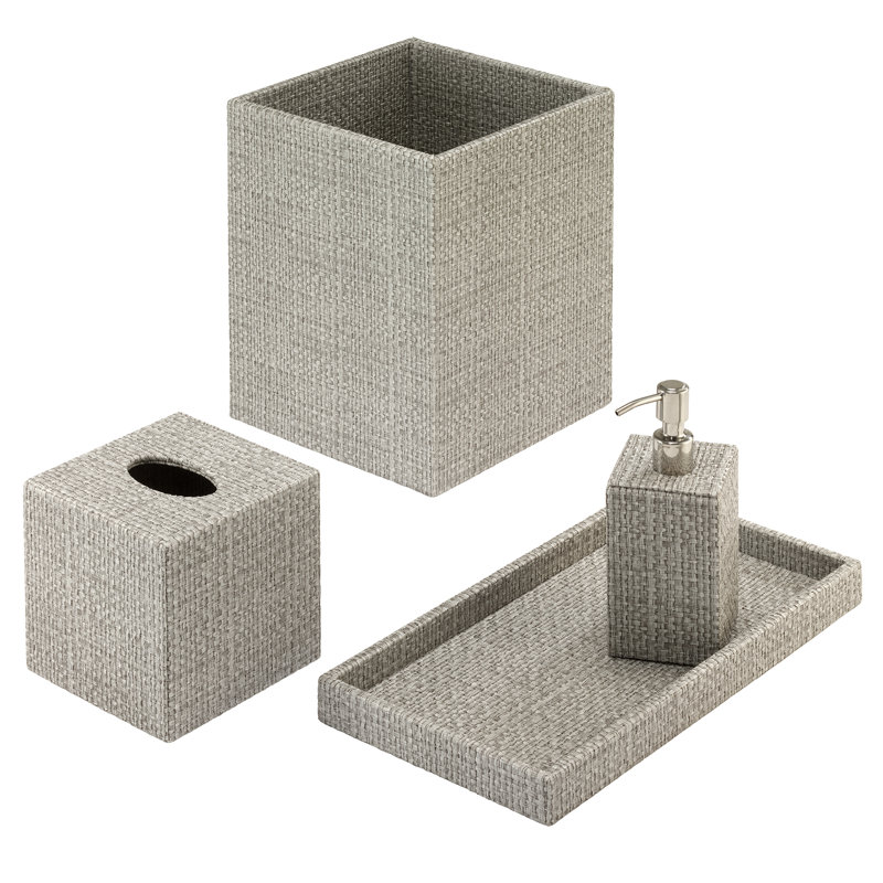 Wicker Vanity Tray, Pebble