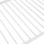 Lit simple en métal au-dessus d'un lit superposé, blanc - polyvalent et pratique, s'adapte à n'importe quel lit de chambre à coucher avec structure de cadre, améliore l'apparence-1356692401-1356692397
