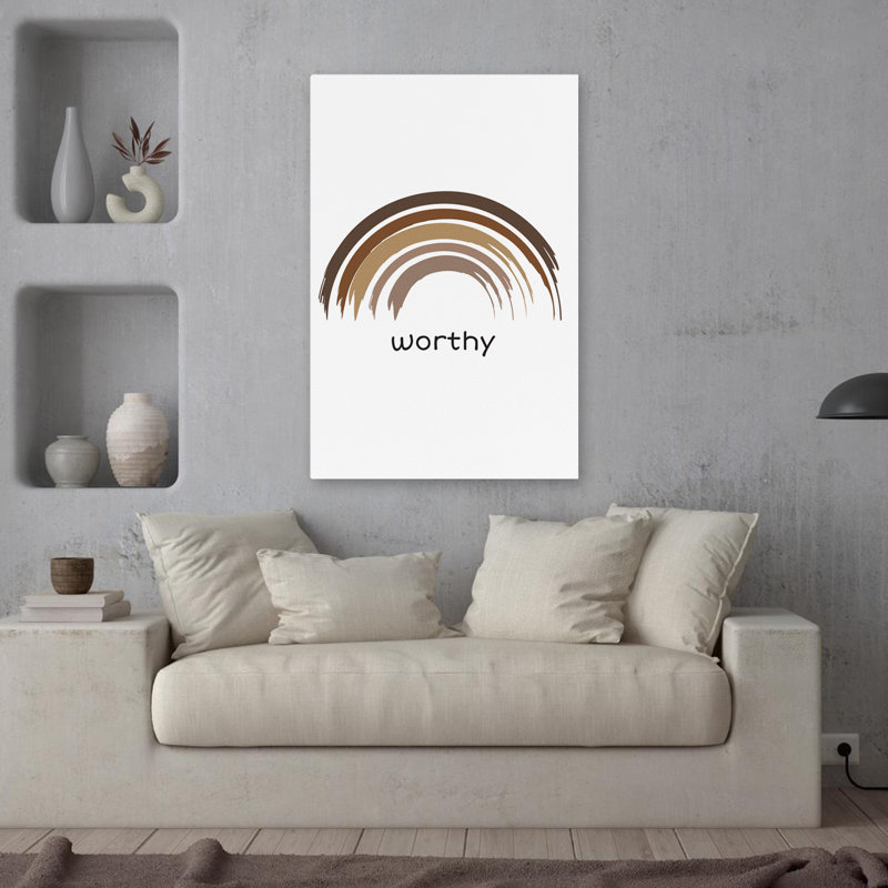 «Worthy» - Inspiration multicentrique, H 36 po x l 24 po
