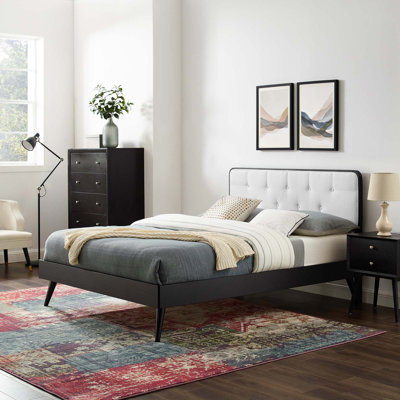 Walker Checkered Pink/Cream Shag Area Rug