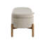 Banc de rangement avec siège rembourré en velours côtelé taupe-1612302902