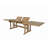 SAHARA 126" RECTANGULAR DOUBLE EXTENSION TABLE-289752133