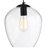 Brushed Brass Large Glass pendant-103484915-31159859
