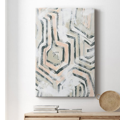 " Sand Glyphs I " Painting Print