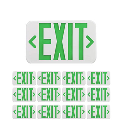 Thermoplastic LED Double Sided Exit Sign